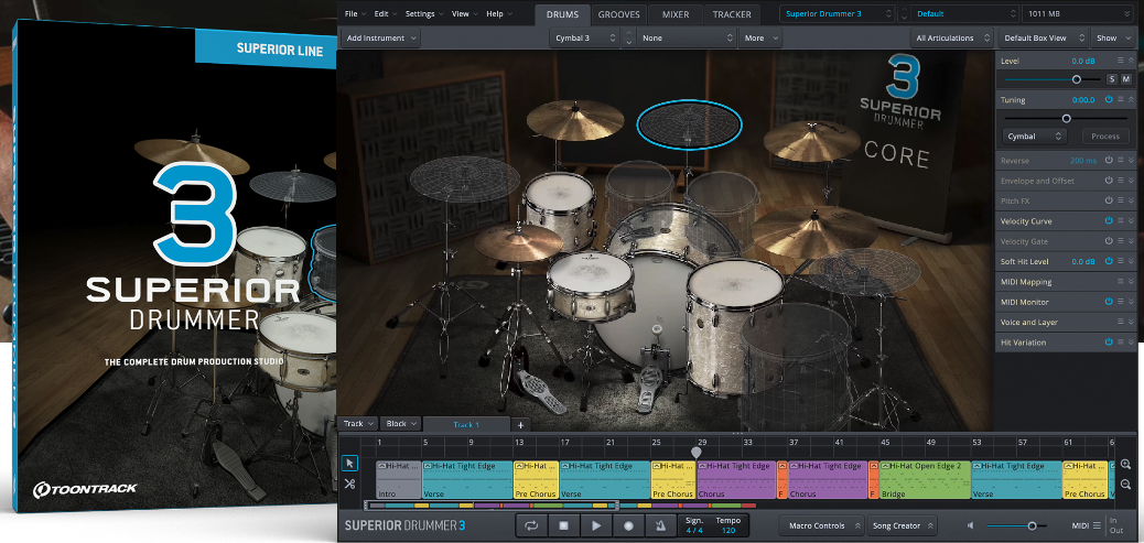 Toontrack Two SDXs for Superior Drummer 3 free choice